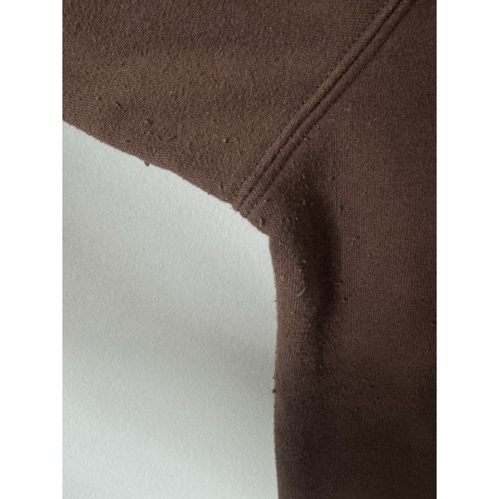 Decorated Originals‎ Crewneck Sweatshirt Womens 2XL Brown Fall Leaves Birds - Picture 6 of 8